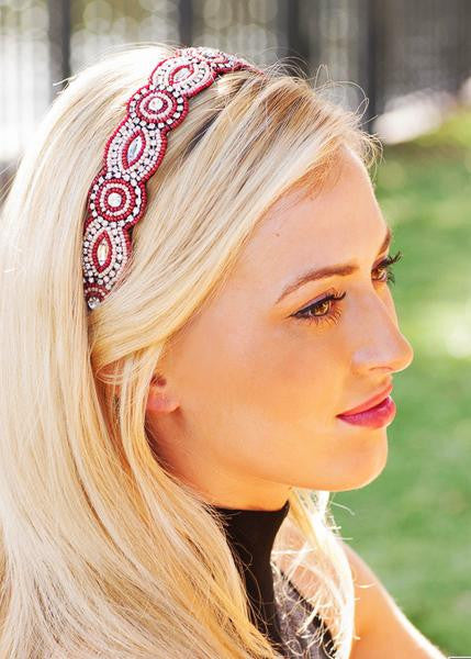 Josie Beaded Headband - Infinity Headbands by Ambrosia Designs