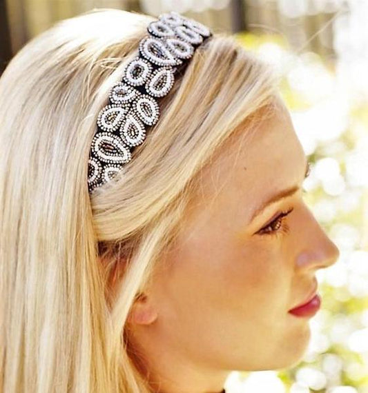 Into The Night Beaded Headband