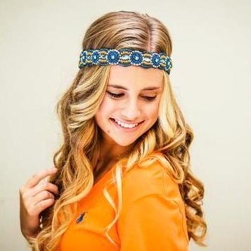 Laurel Beaded Headband - Infinity Headbands by Ambrosia Designs