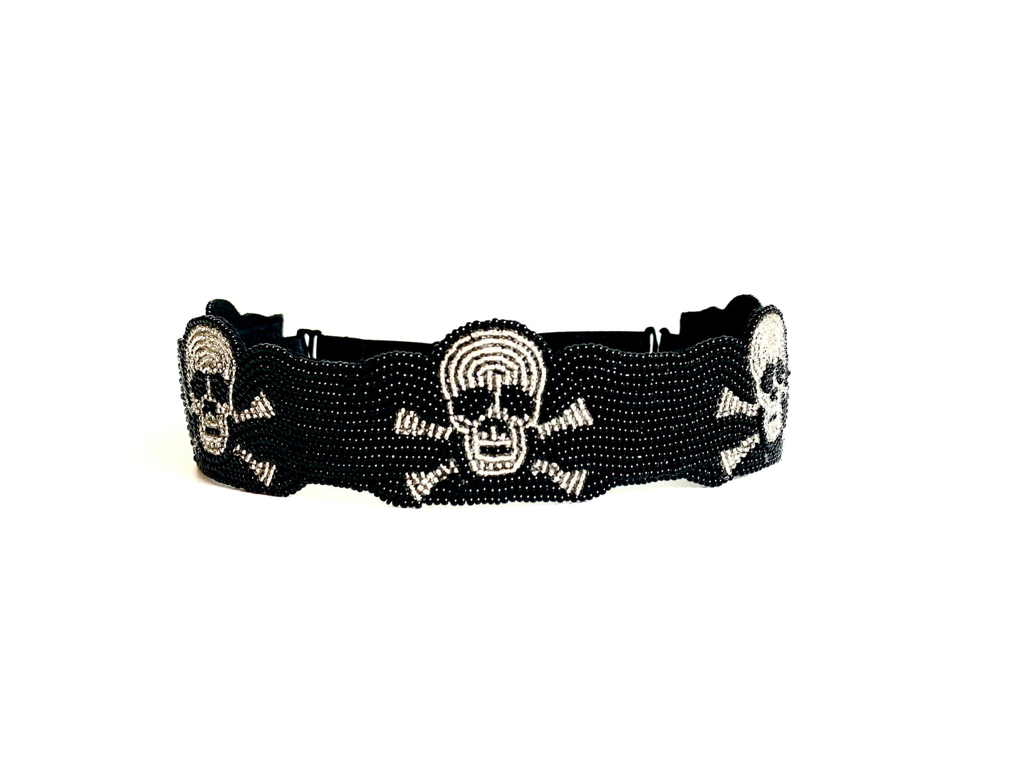 Skull and Crossbones Hat Band