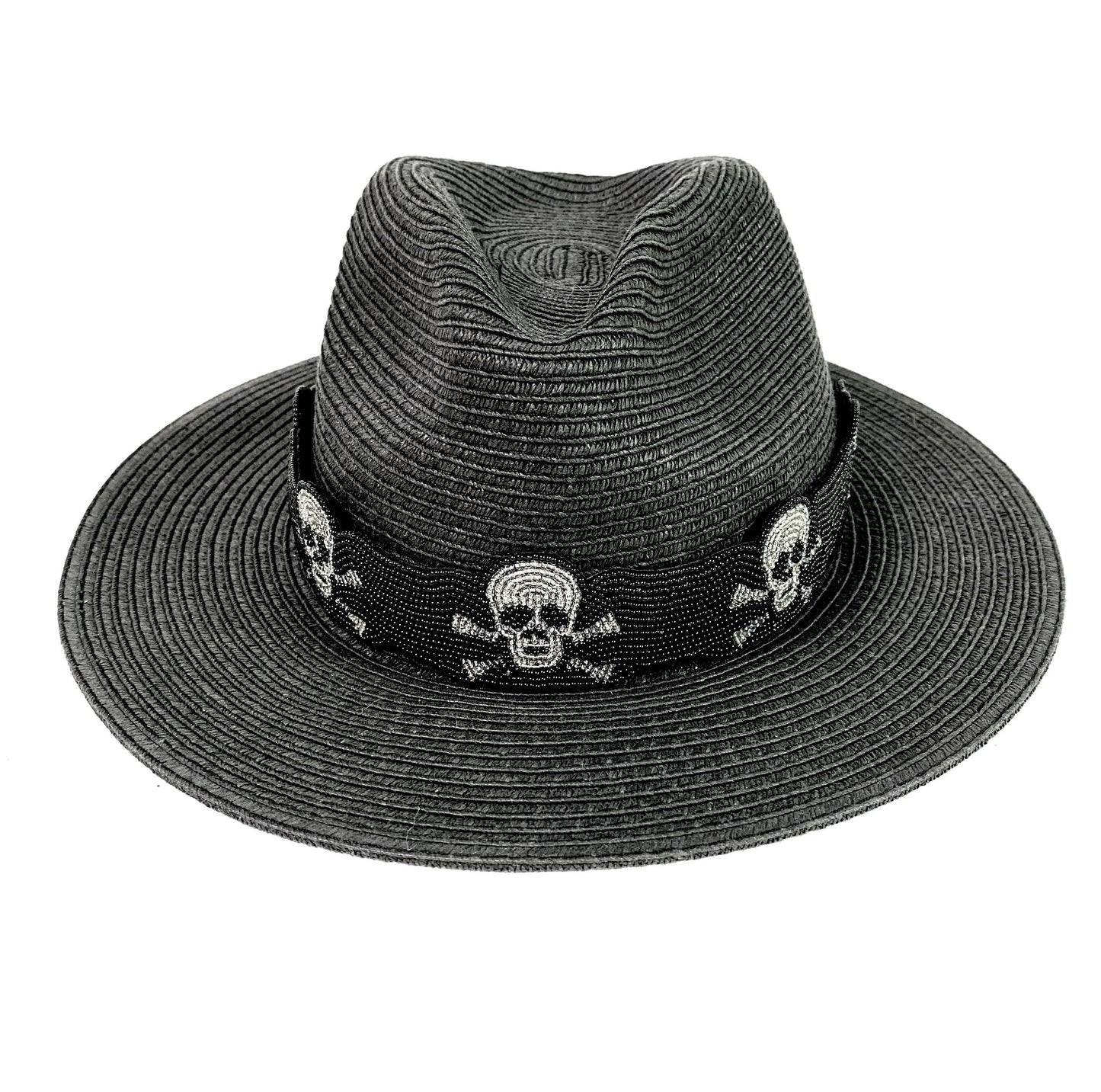 Skull and Crossbones Hat Band