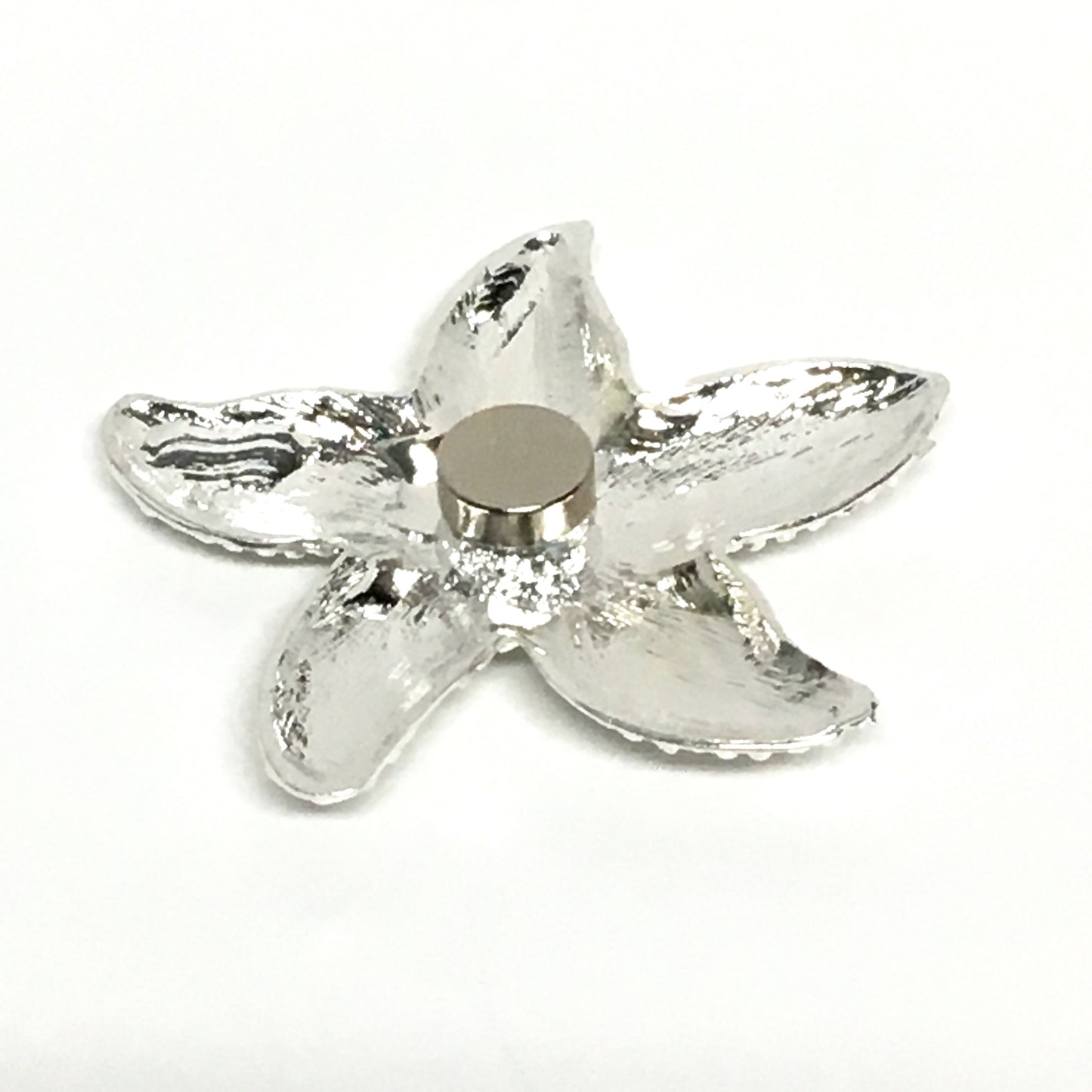 Starfish Candle Magnet - magnet - silver starfish