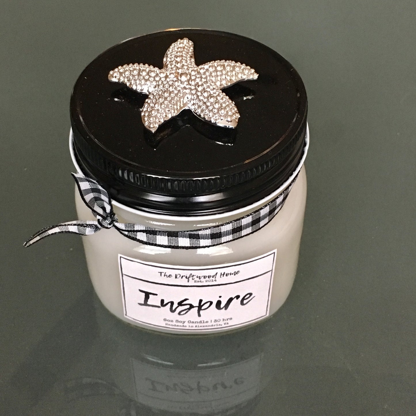 Starfish Candle Magnet - Starfish Magnet - Beach Magnet