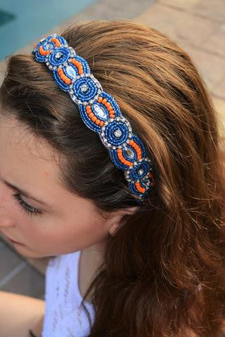 Laurel Beaded Headband - Infinity Headbands by Ambrosia Designs